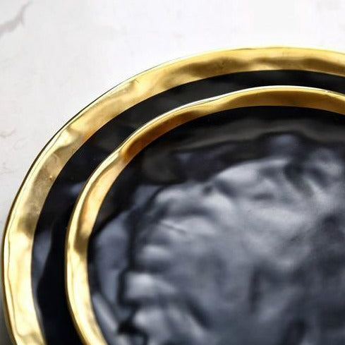 Solar Eclipse Dinner Plate -- Delicors