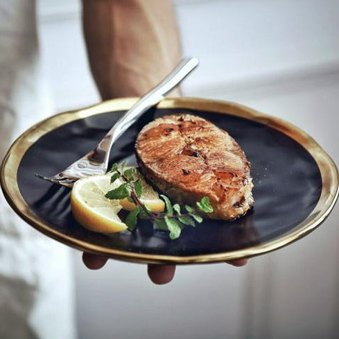 Solar Eclipse Dinner Plate -- Delicors