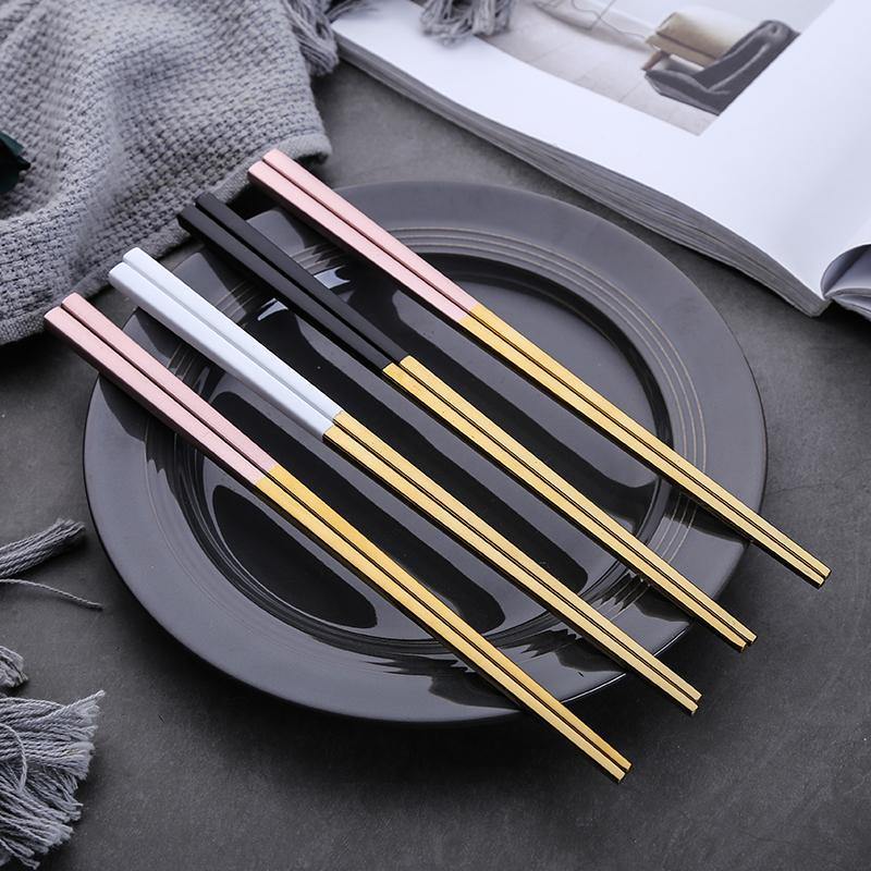 Stainless Steel Chopsticks -- Delicors