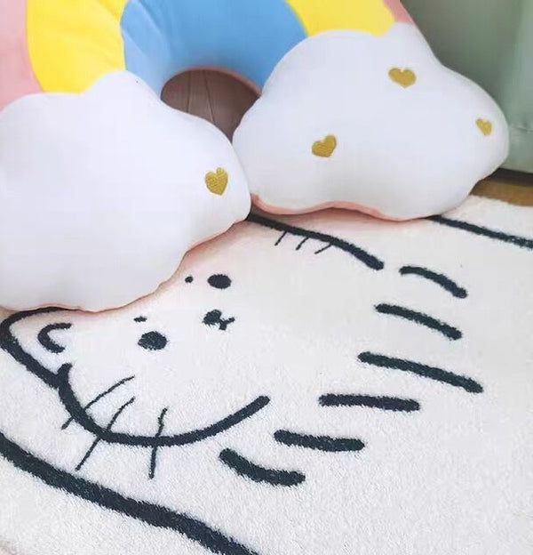 Stretch Kitty Floor Mat -Bath Mats & Rugs- Delicors