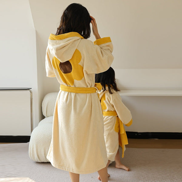 Sunflower Bathrobe Collection -Bathrobe- Delicors
