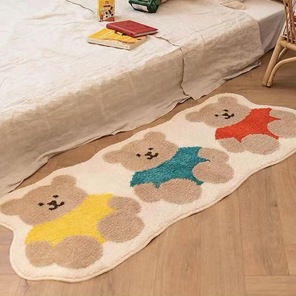 Three Bears Floor Mat -Bath Mats & Rugs- Delicors
