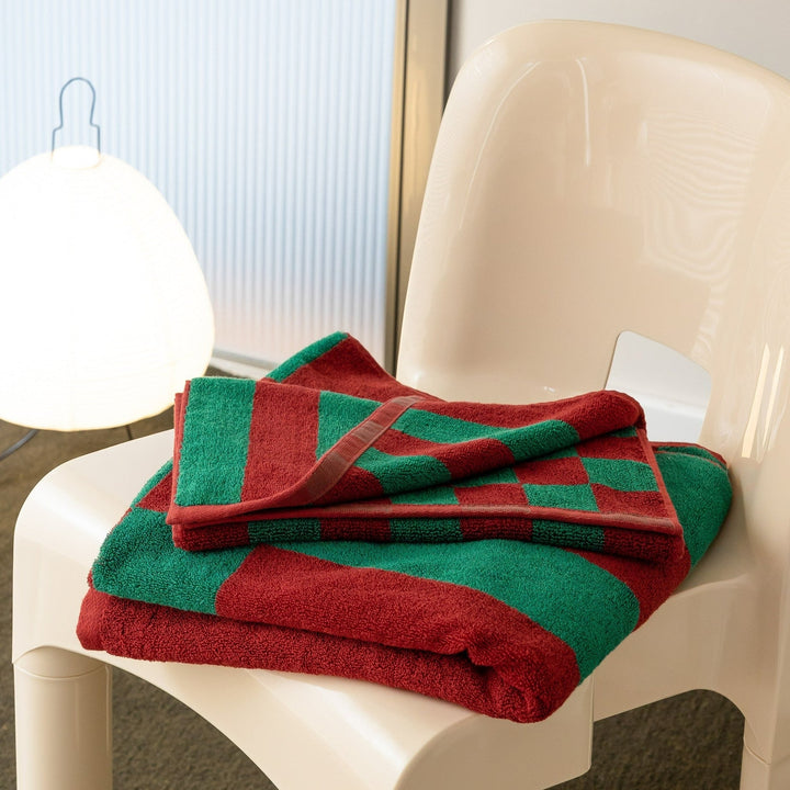 Vintage Check Towel Set -Towel- Delicors