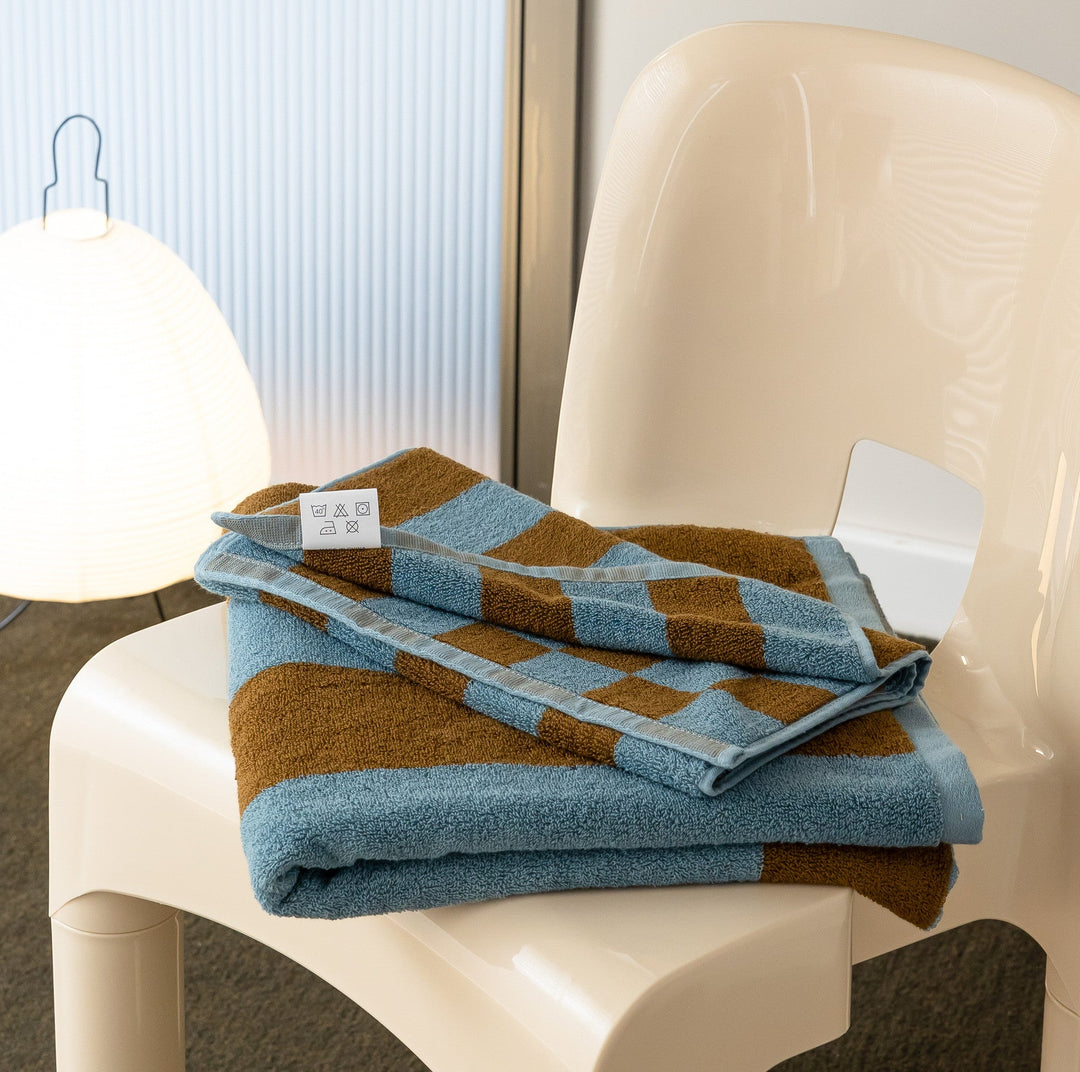 Vintage Check Towel Set -Towel- Delicors