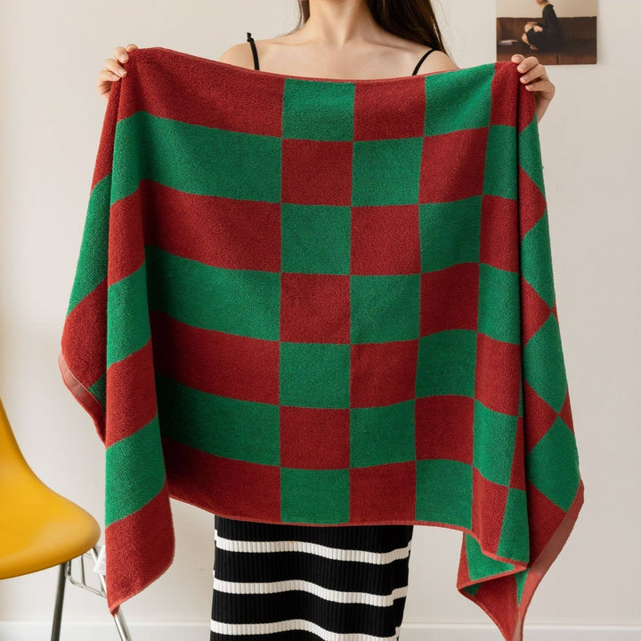 Vintage Check Towel Set -Towel- Delicors