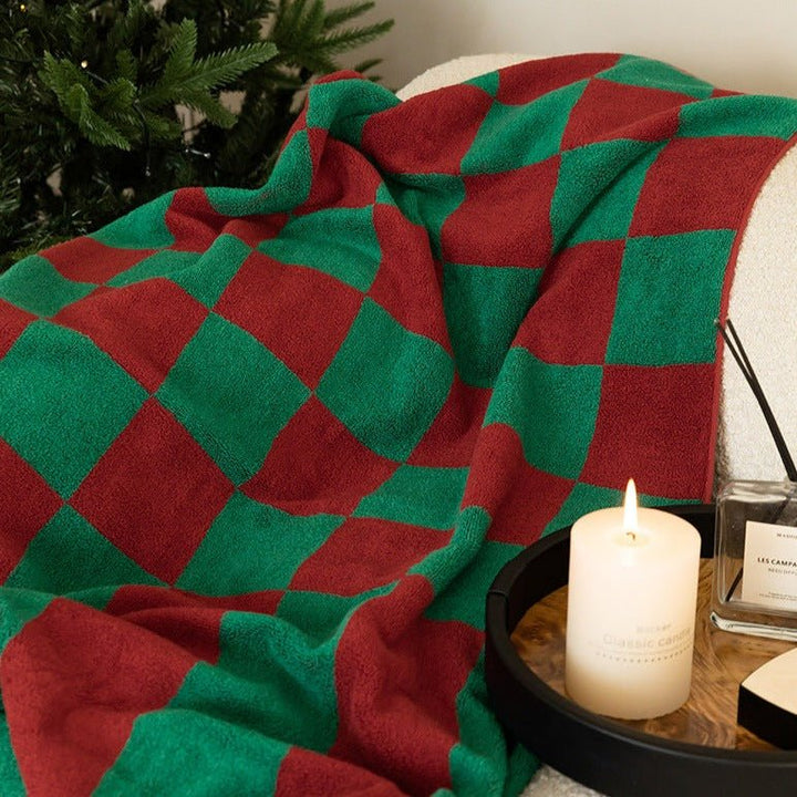 Vintage Check Towel Set -Towel- Delicors