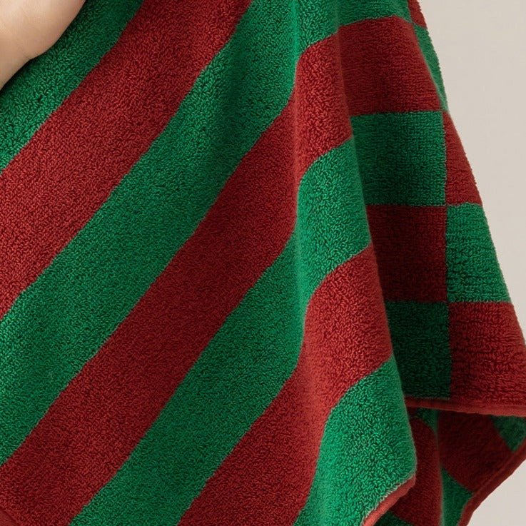 Vintage Check Towel Set -Towel- Delicors