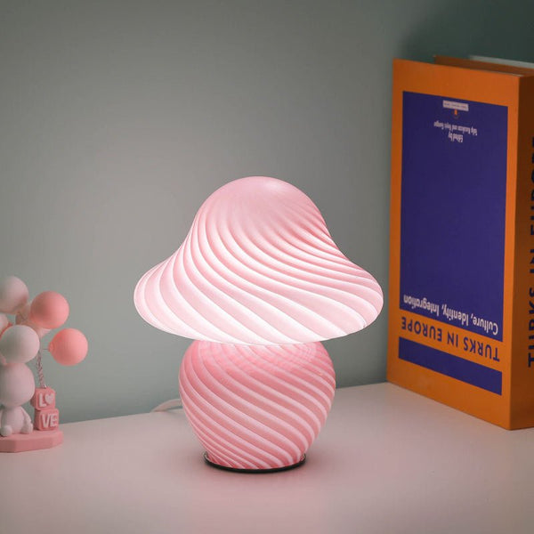Vintage Murano Mushroom Lamp -Lamps- Delicors