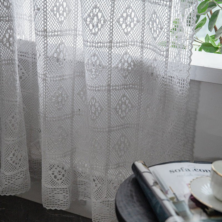 Wisteria Lace Curtain -Curtain- Delicors