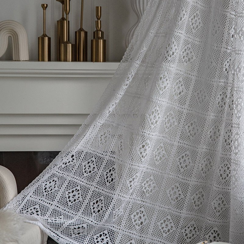 Wisteria Lace Curtain -Curtain- Delicors