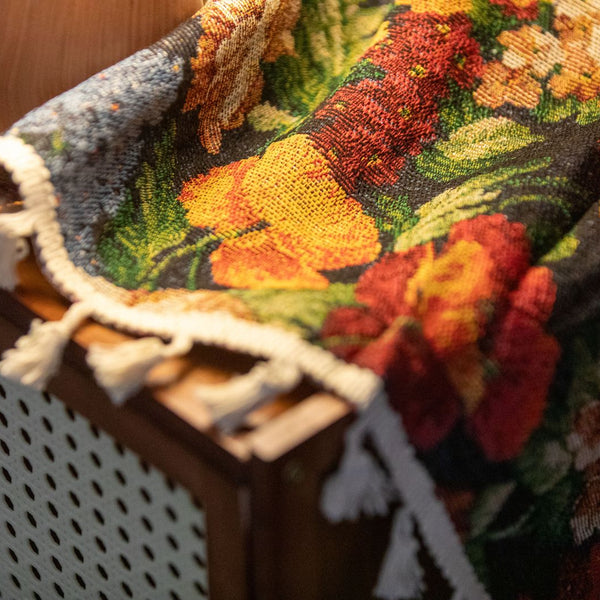 Retro Blossoming Curtain