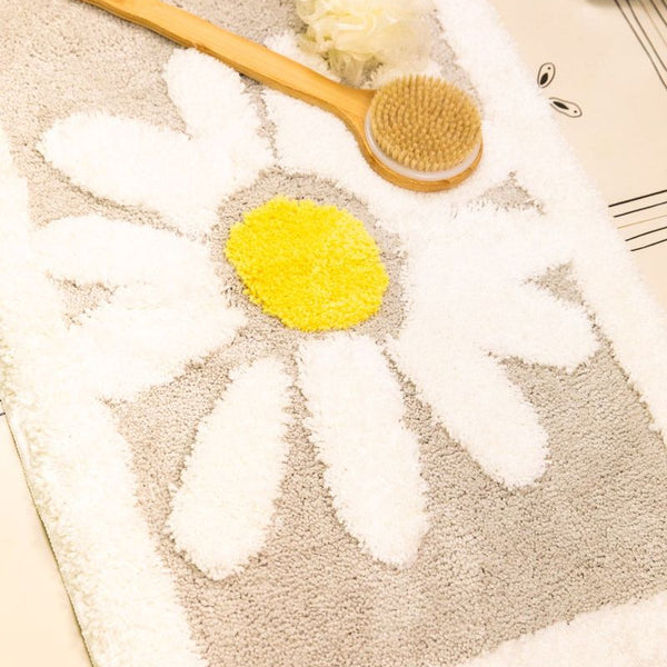Daisy Petal Bath Mat