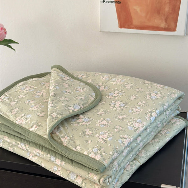 After Rain Summer Quilted Blanket