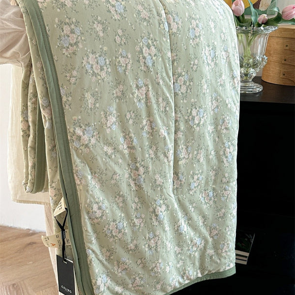 After Rain Summer Quilted Blanket