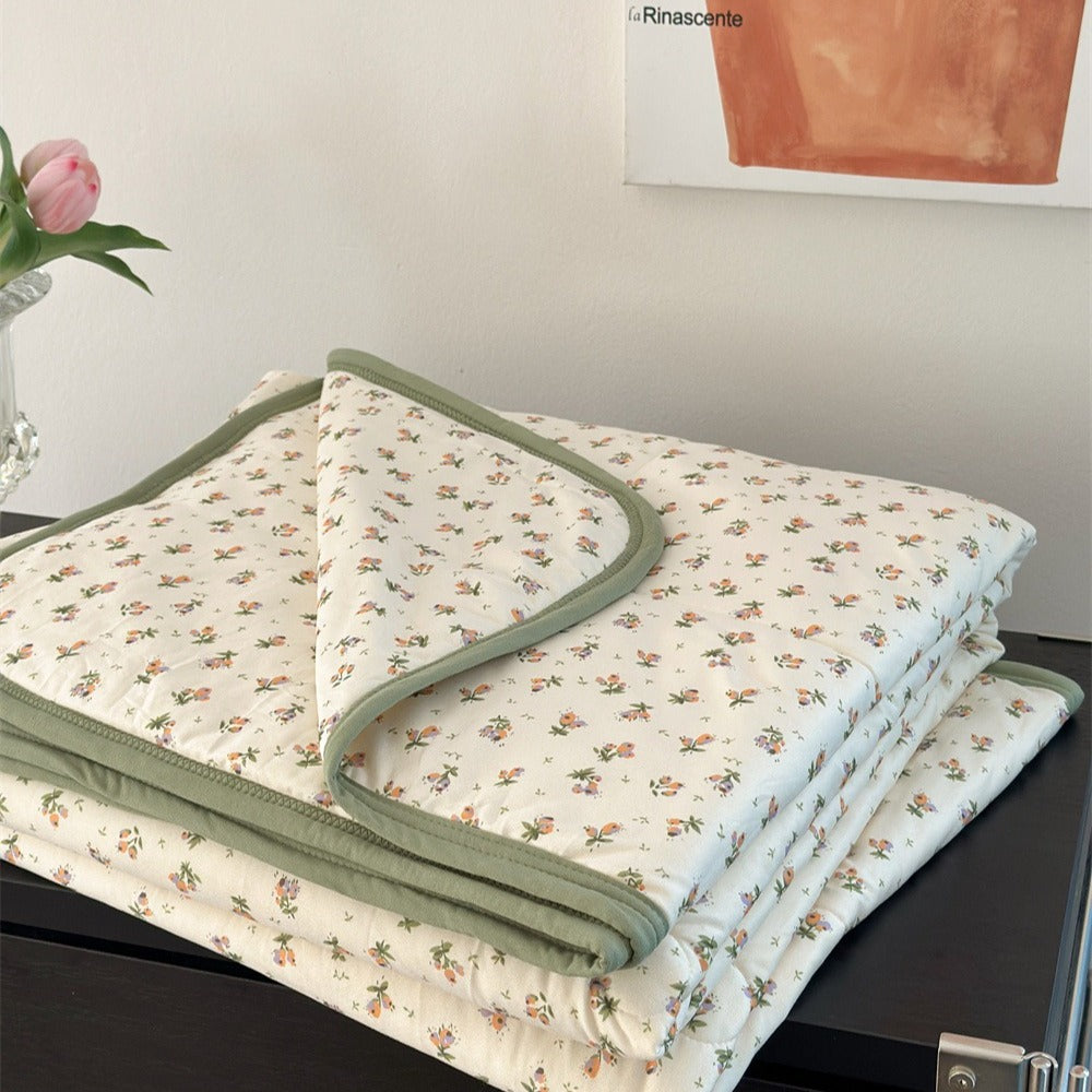 Fresh Time Summer Quilted Blanket