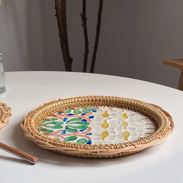 Garland Rattan Shell Tray