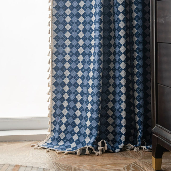 Disco Diamond Tassel Curtain
