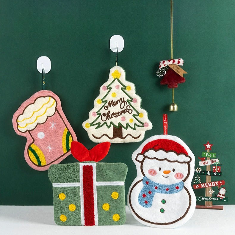 Christmas Hanging Hand Towel Set