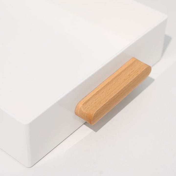 Minimalist Wooden Handle Tray