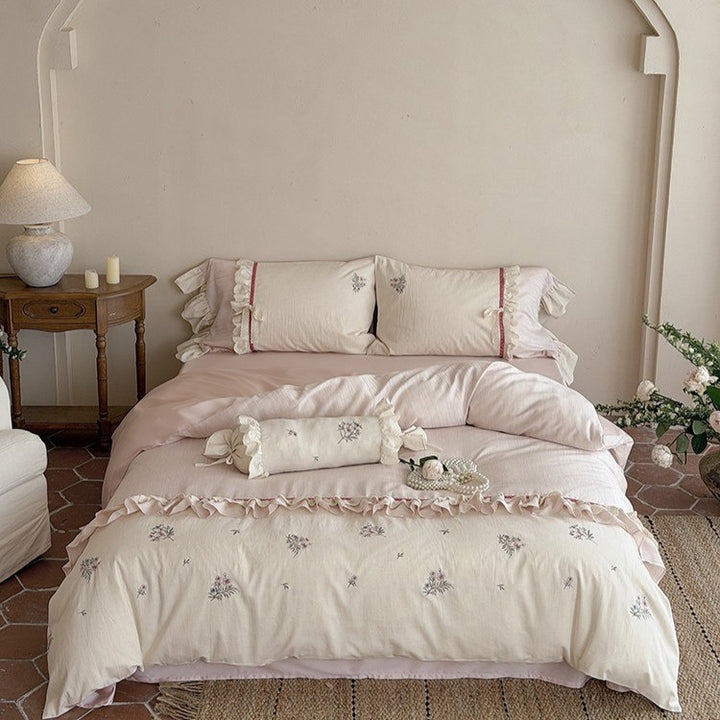 Bluebell Bow Bedding Set