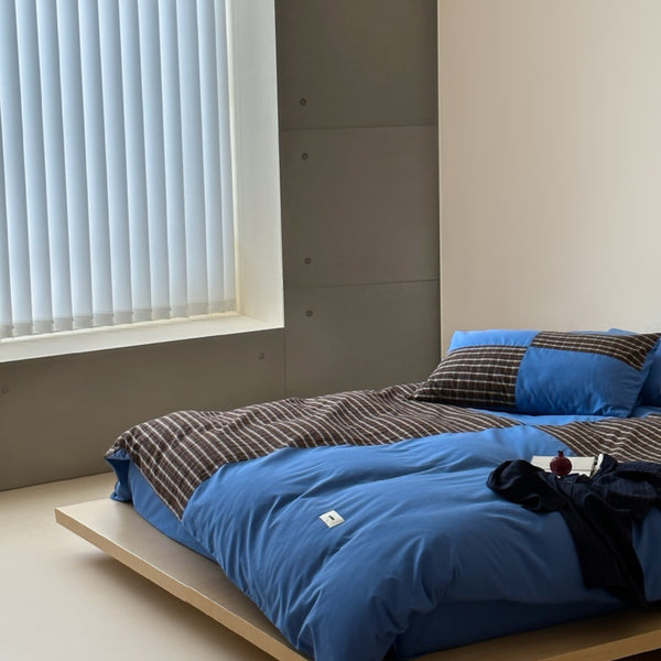 Tartan Patchwork Bedding Set