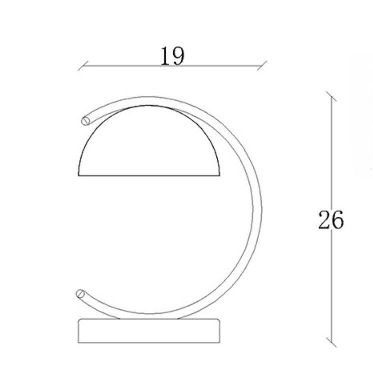 Crescent Glow Lamp