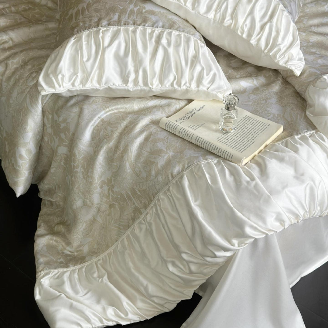 Parisian Ruffle Lyocell Bedding Set