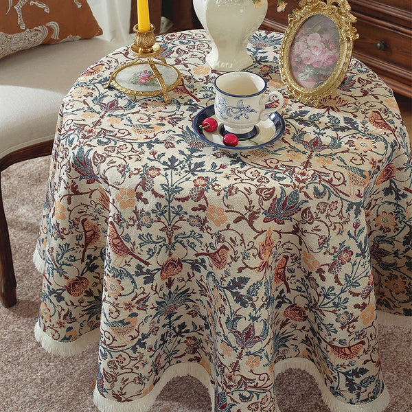 Royal Skies Round Tablecloth