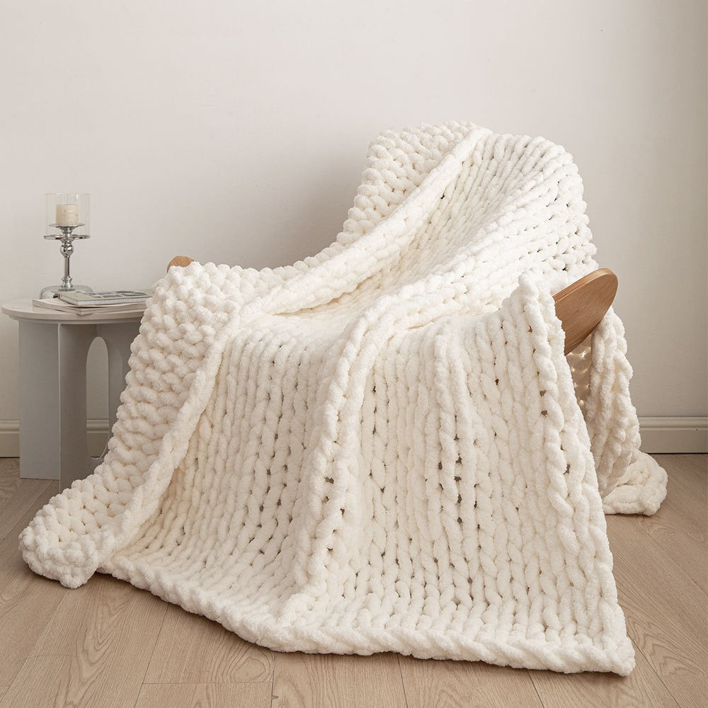 Rope Stitch Throw