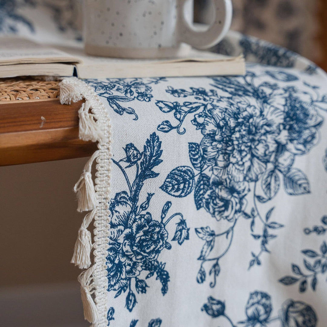 Blue Dream Tassel Curtain