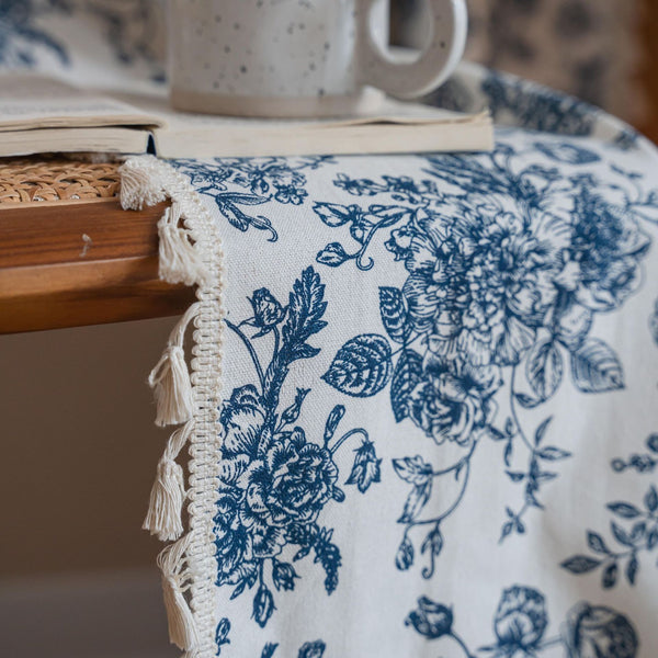 Blue Dream Tassel Curtain