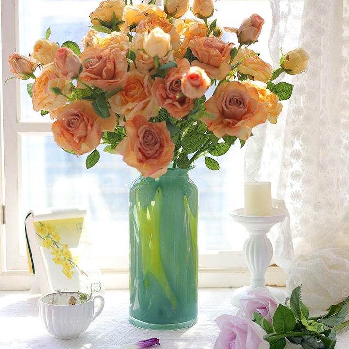 Olive Crest Vase