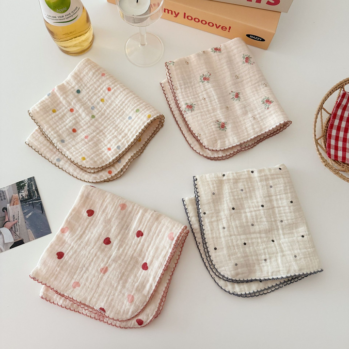 Sweet Prints Muslin Towel Sets