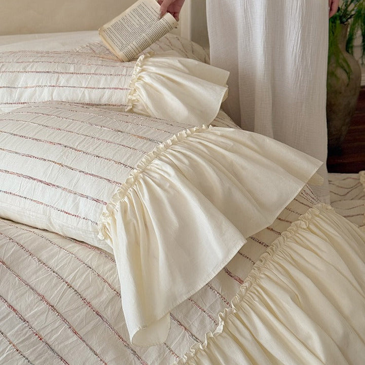 Morning Breeze Striped Bedding Set