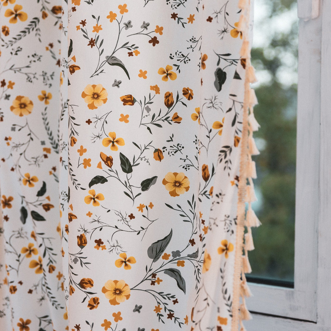 Spring Letter Curtain