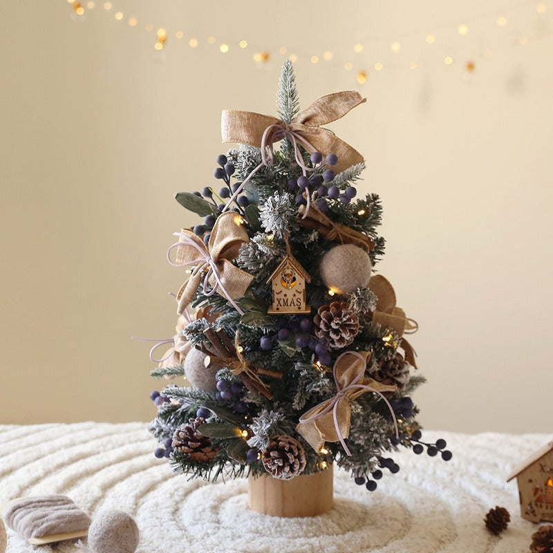 Log Cabin Christmas Tree