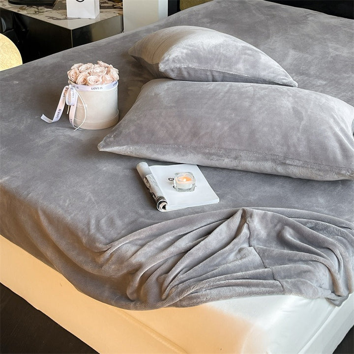 Warm Winter Fleece Fitted Sheet Collection