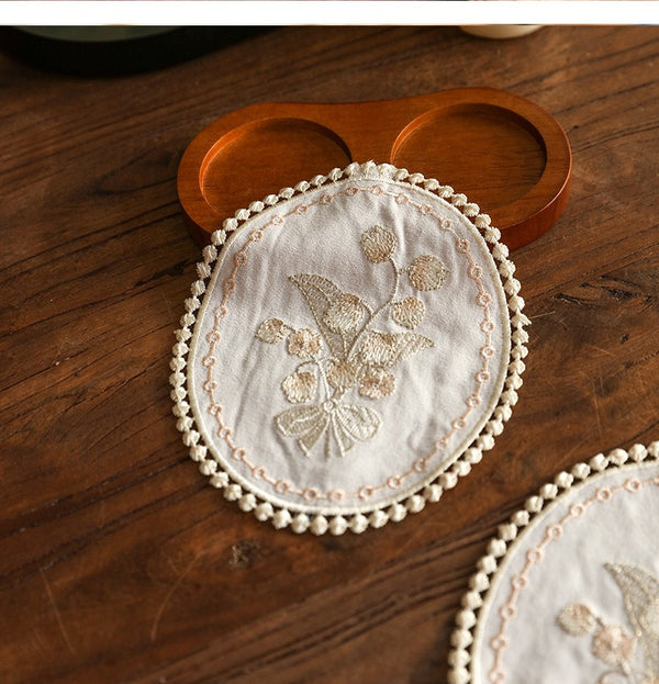 Lily Of The Valley Coaster Set