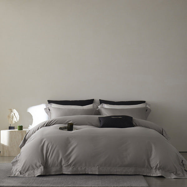 Silky Sateen Foliage Bedding Set