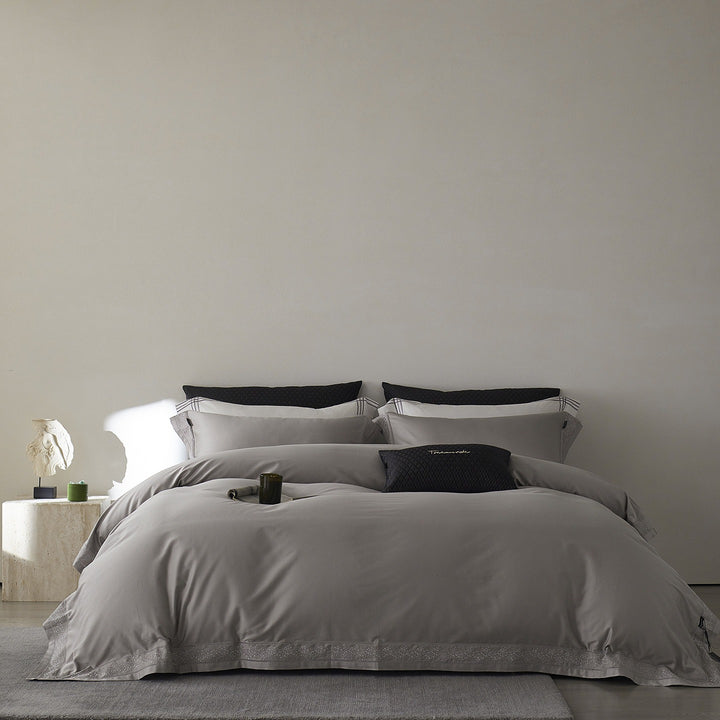 Silky Sateen Foliage Bedding Set