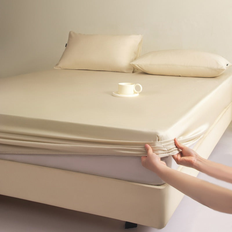 Water Colour Lyocell Fitted Sheet