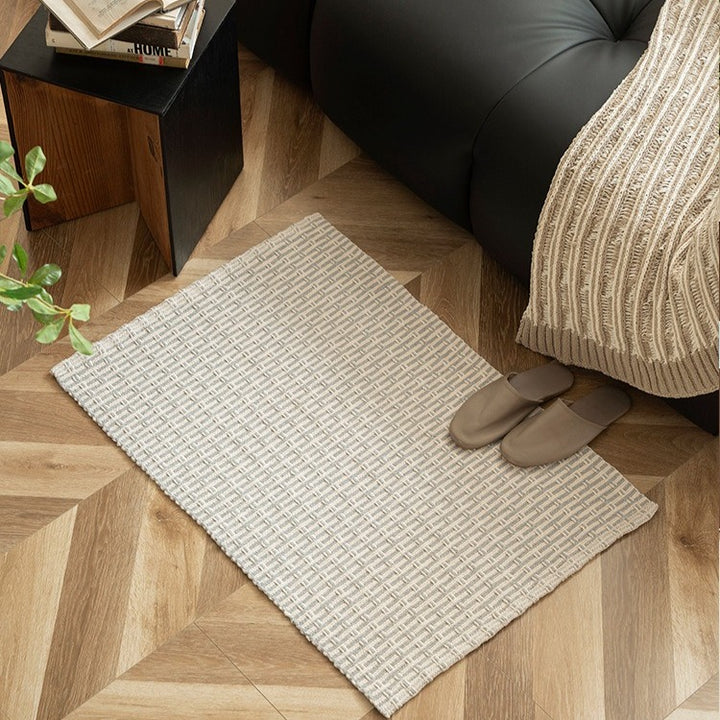 Rustic Weave Bath Mat