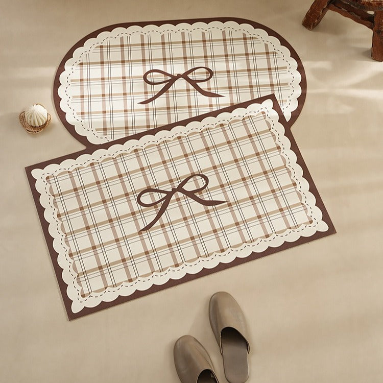 Caramel Bow Mat