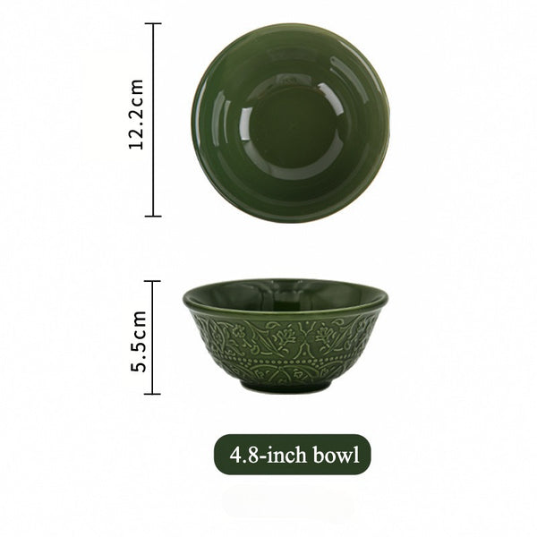 Green Garden Dinnerware