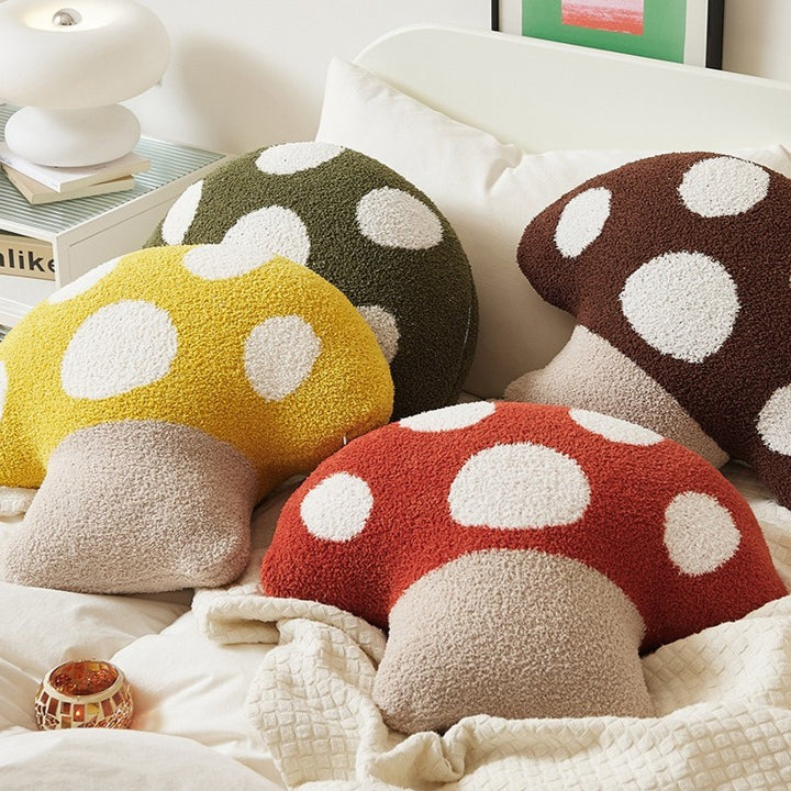 Dotty Mushroom Cushion