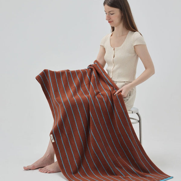 Nostalgic Soft Striped Towel