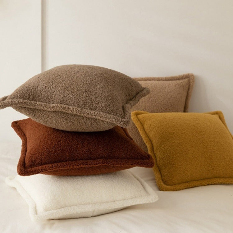 Warm Boucle Cushion