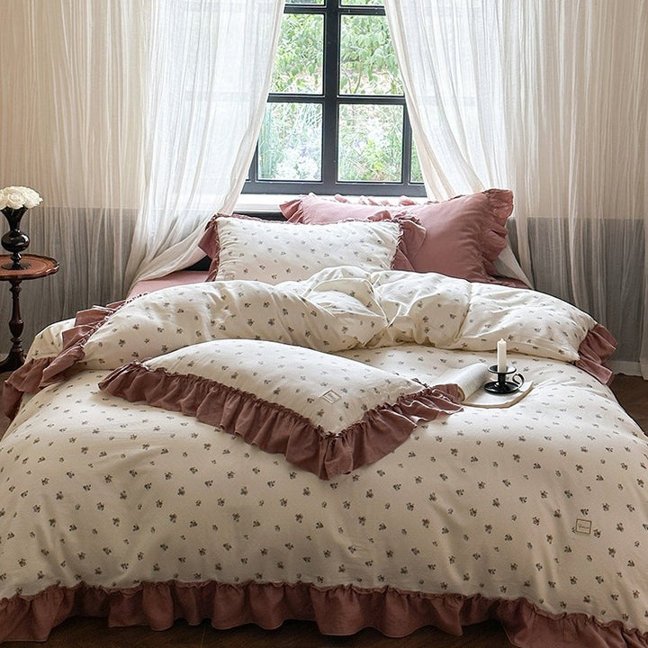 Winter Flowers Bedding Set