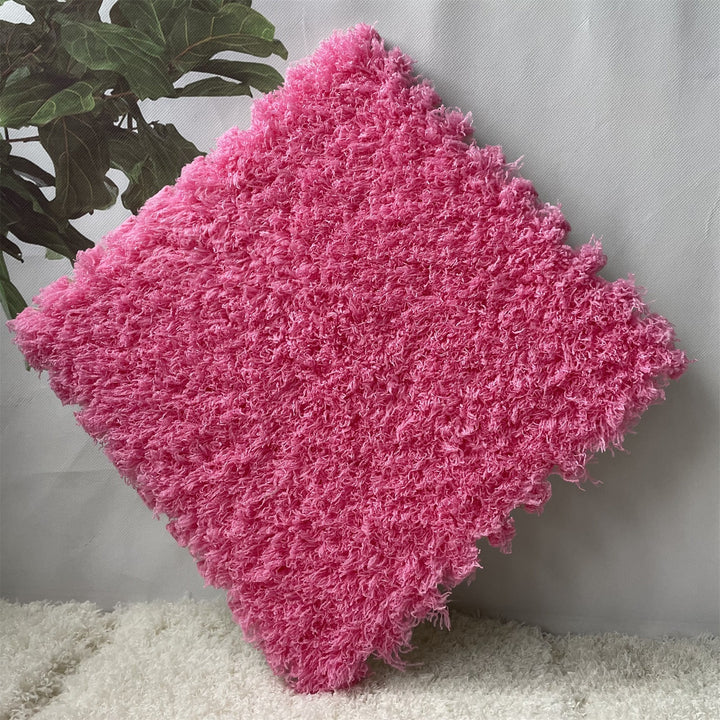 Fluffy Puzzle Tile Set - Strawberry Milk
