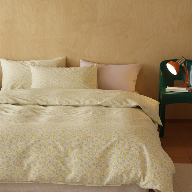 Blooming Yellow Bedding Set Collection